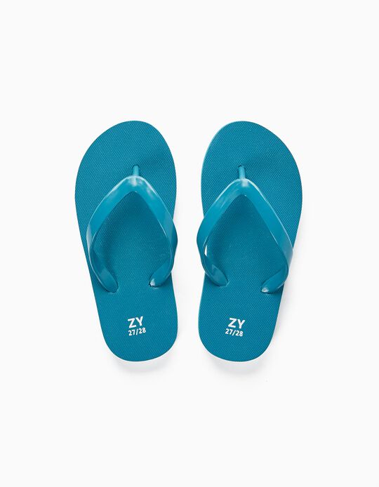 Flip-Flops for Children, Turquoise