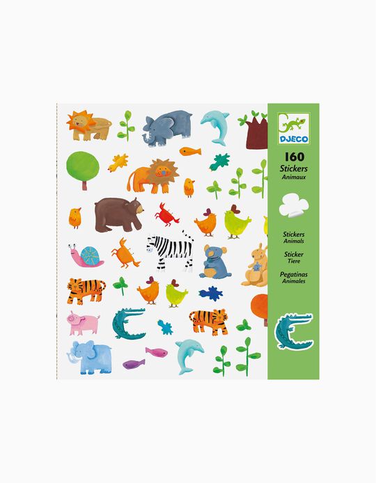 Djeco Animals Stickers