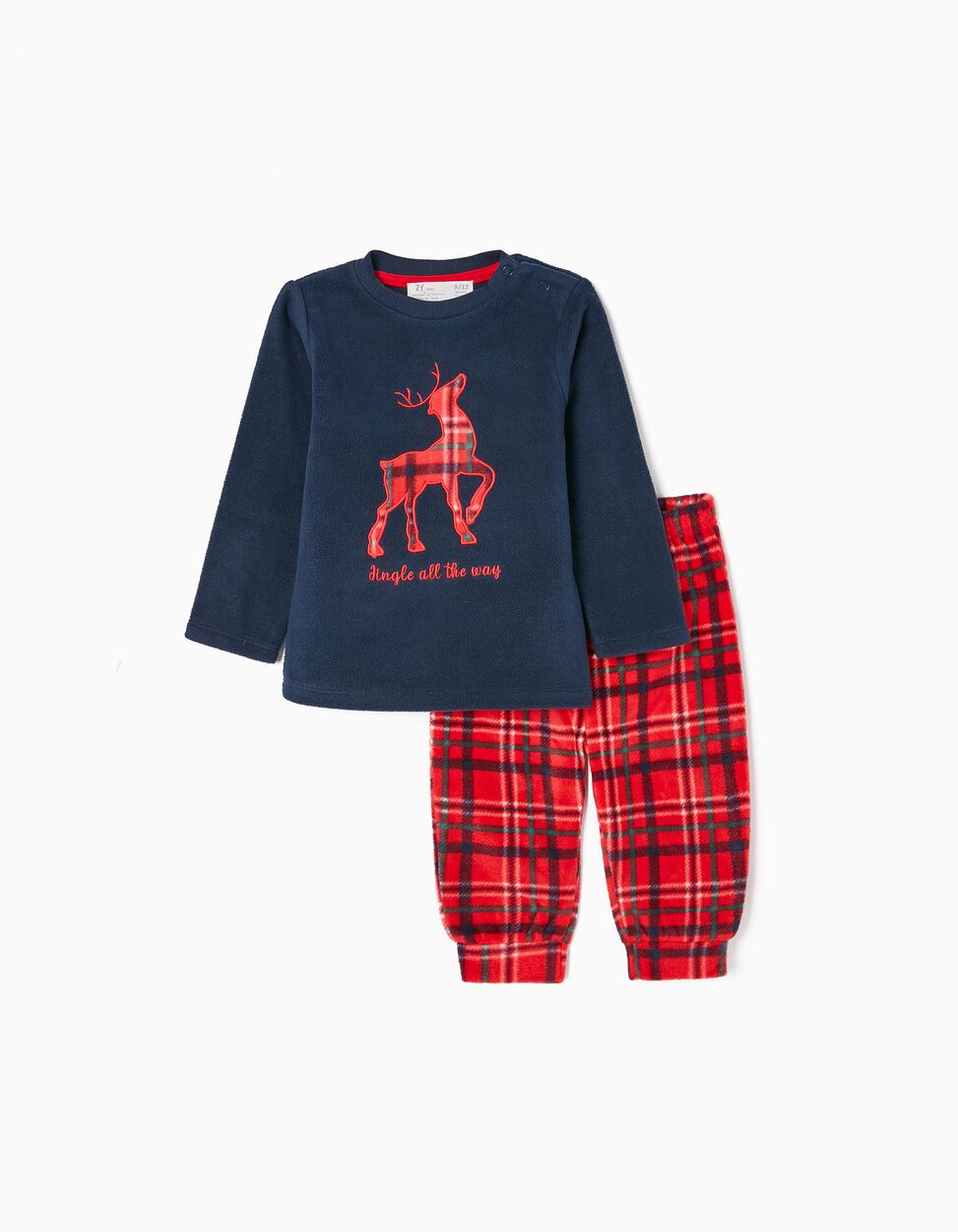 personal Continental Sentimental Pijama Polar para Bebé Niño 'Jingle ', Azul Oscuro/Rojo | Zippy Online  España