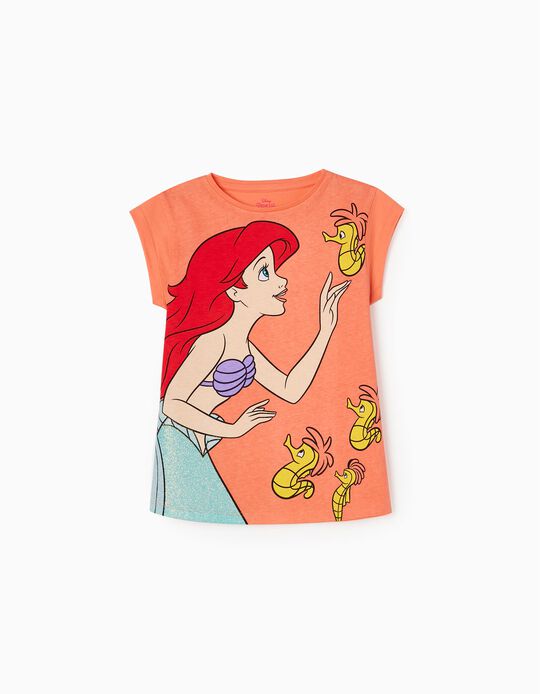 T-Shirt Fille 'Ariel', Orange