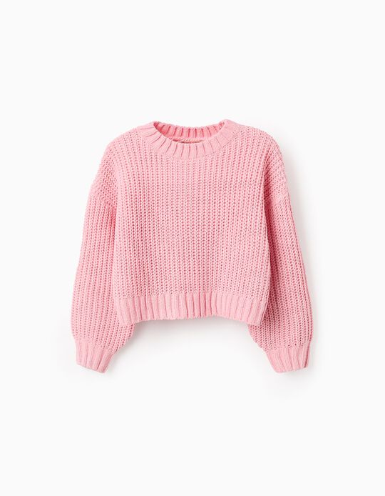 Comprar Online Camisola de Malha Curta para Menina, Rosa