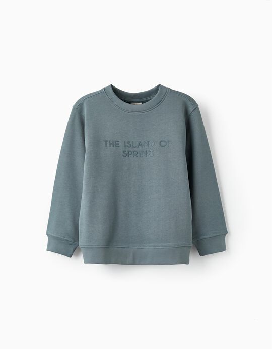 Buy Online Sweatshirt in Cotton for Boys, Green