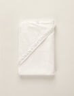 Bath Towel Pure White Zy Baby 75X75Cm