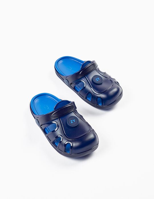 Clog Sandals for Boys 'ZY Delicious', Blue