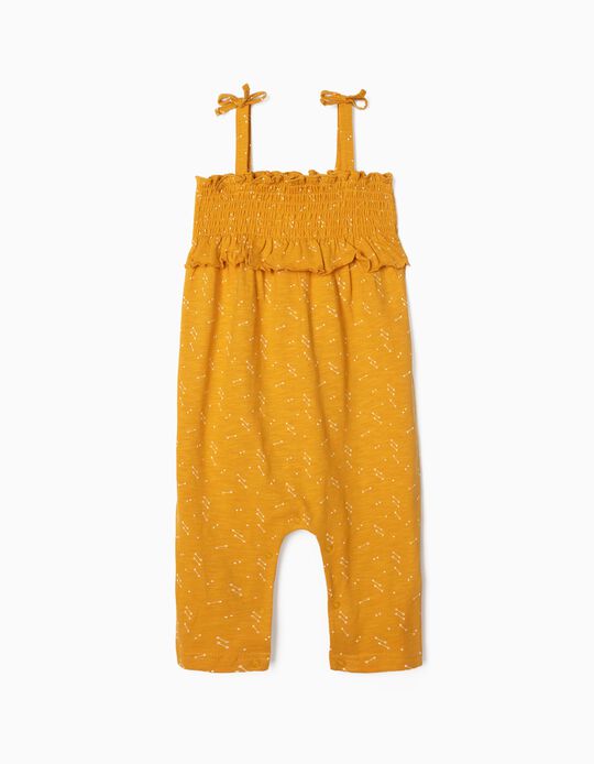 Jumpsuit for Baby Girls 'Arrows', Yellow