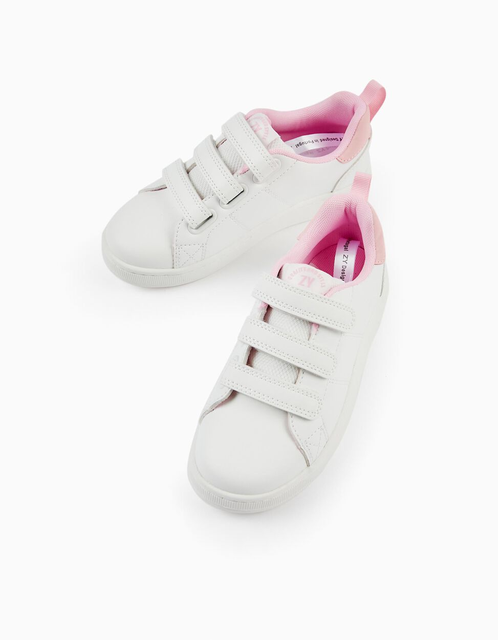 Zapatillas para Bebé Niña 'ZY 1996', Blanco/Rosa