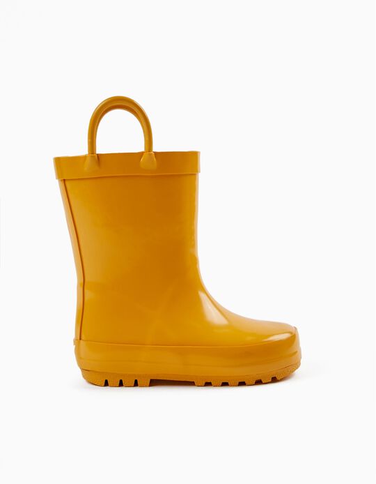Rubber Wellies for Babies, Yellow