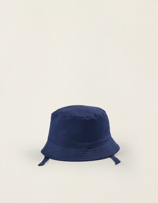 Comprar Online Chapéu em Sarja para Recém-Nascido, Azul Escuro