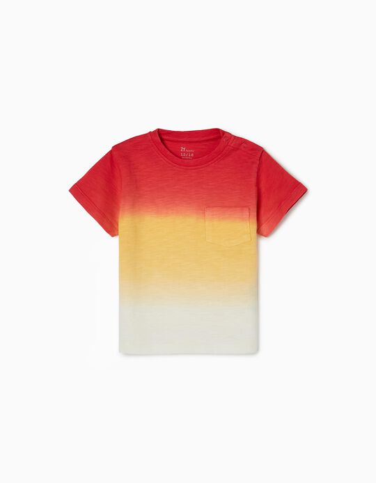 Gradient T-Shirt for Baby Boys, Multicoloured