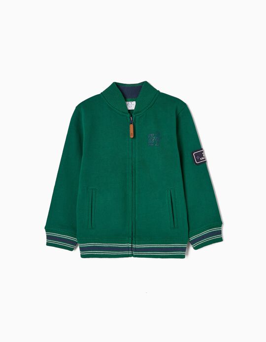 Cotton Jacket for Boys, Green