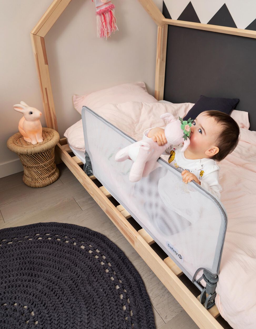 Barreira de segurança para crianças barreiras para camas de segurança para  bebés Barência de vedação Barreira para camas de bebé para segurança -  China Calha da cama, calha da cama do bebé