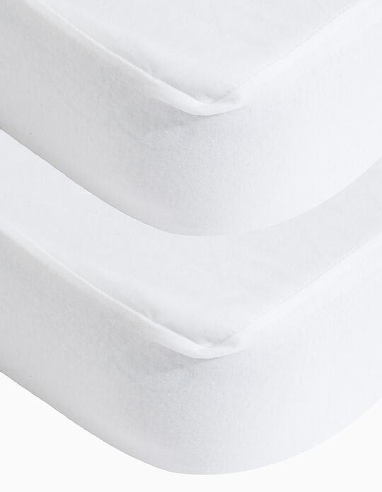 Buy Online Pack of 2 Fitted Sheets for Co-Sleeping Zy Baby