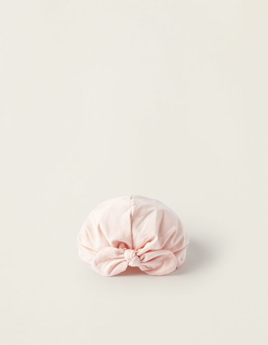 Cotton Turban for Newborns, Pink