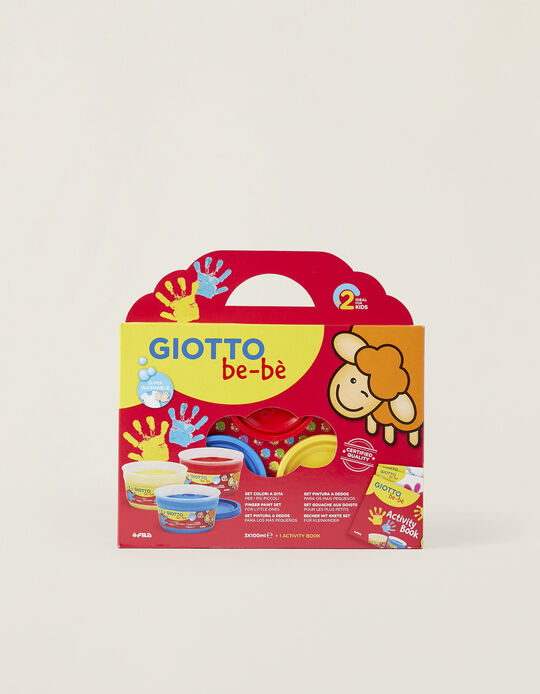 Comprar Online Pack de Pintura Com Dedos E Acessórios Giotto Be-Bè 2A+