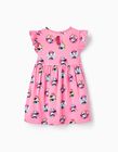 Comprar Online Vestido de Algodão para Bebé Menina 'Minnie Mouse', Rosa
