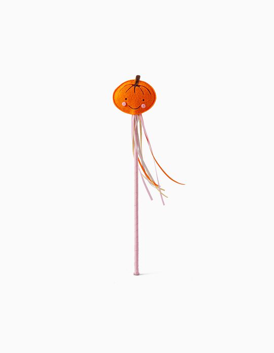 Magic Wand for Baby and Child, 'Halloween - Pumpkin', Orange/Pink