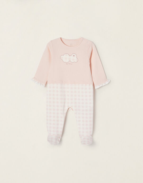 Sleepsuit for Newborns 'Cloud', Pink