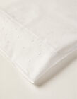Cot Sheet Pure White Zy Baby White 70X80Cm