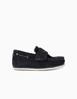 Suede Shoes for Baby Boys, Dark Blue