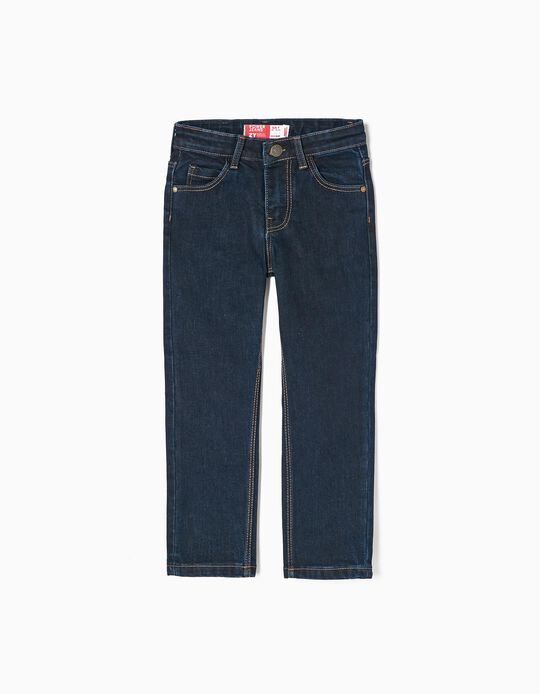 Slim Fit Jeans for Children 'ZY Power Jeans', Dark Blue