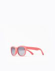 Flexible Sunglasses with UV Protection for Girls, Coral