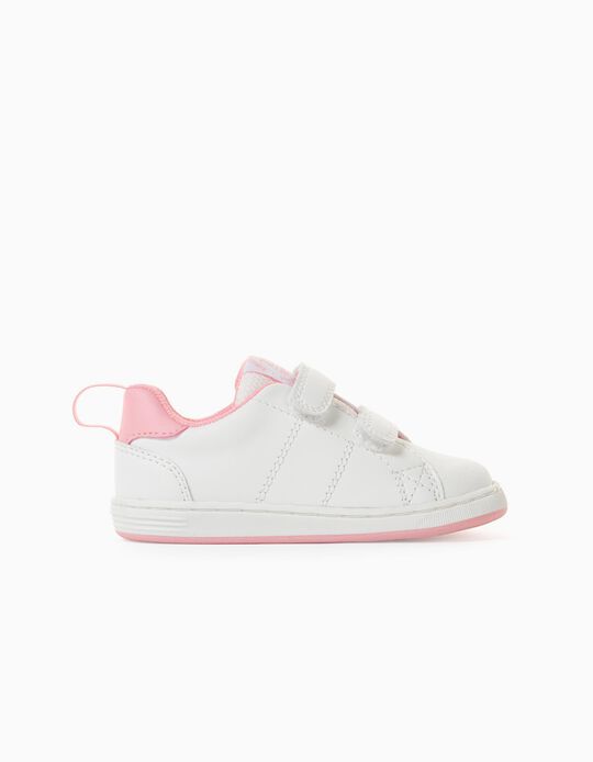Trainers for Baby Girls, 'ZY 1996', White/Pink
