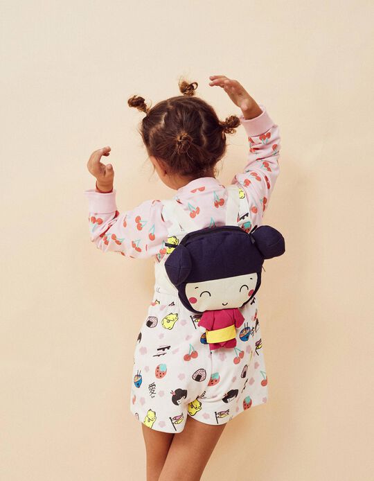 Mochila para Bebé e Menina 'Japanese Girls', Multicolor