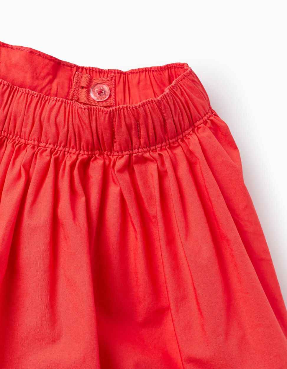 Buy Online Voluminous Cotton Skirt for Girls, Red