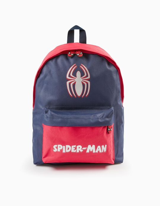 Mochila para Menino 'Spider-Man', Azul Escuro/Vermelho