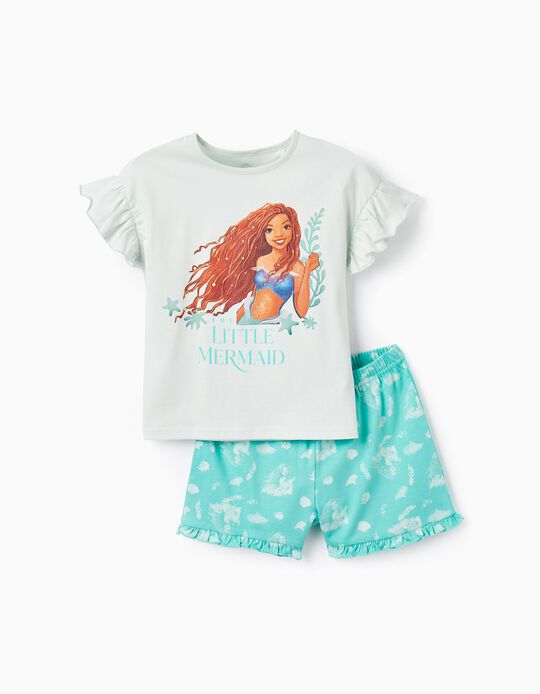 Pyjama en coton pour fille 'La Petite Sirène - Ariel', Bleu