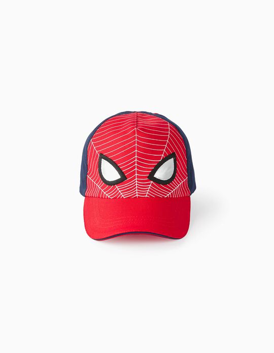 Cap for Babies and Boys 'Spider-Man', Red/Dark Blue