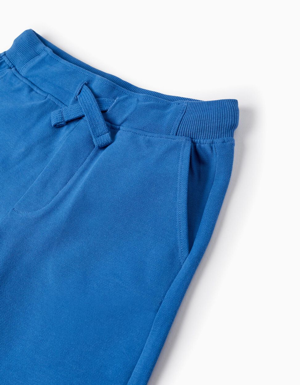Comprar Online Shorts de Piqué de Algodón para Niño, Azul