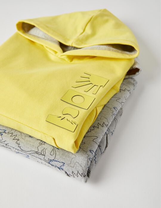 Sweatshirt for Boys 'Rising Sun', Yellow