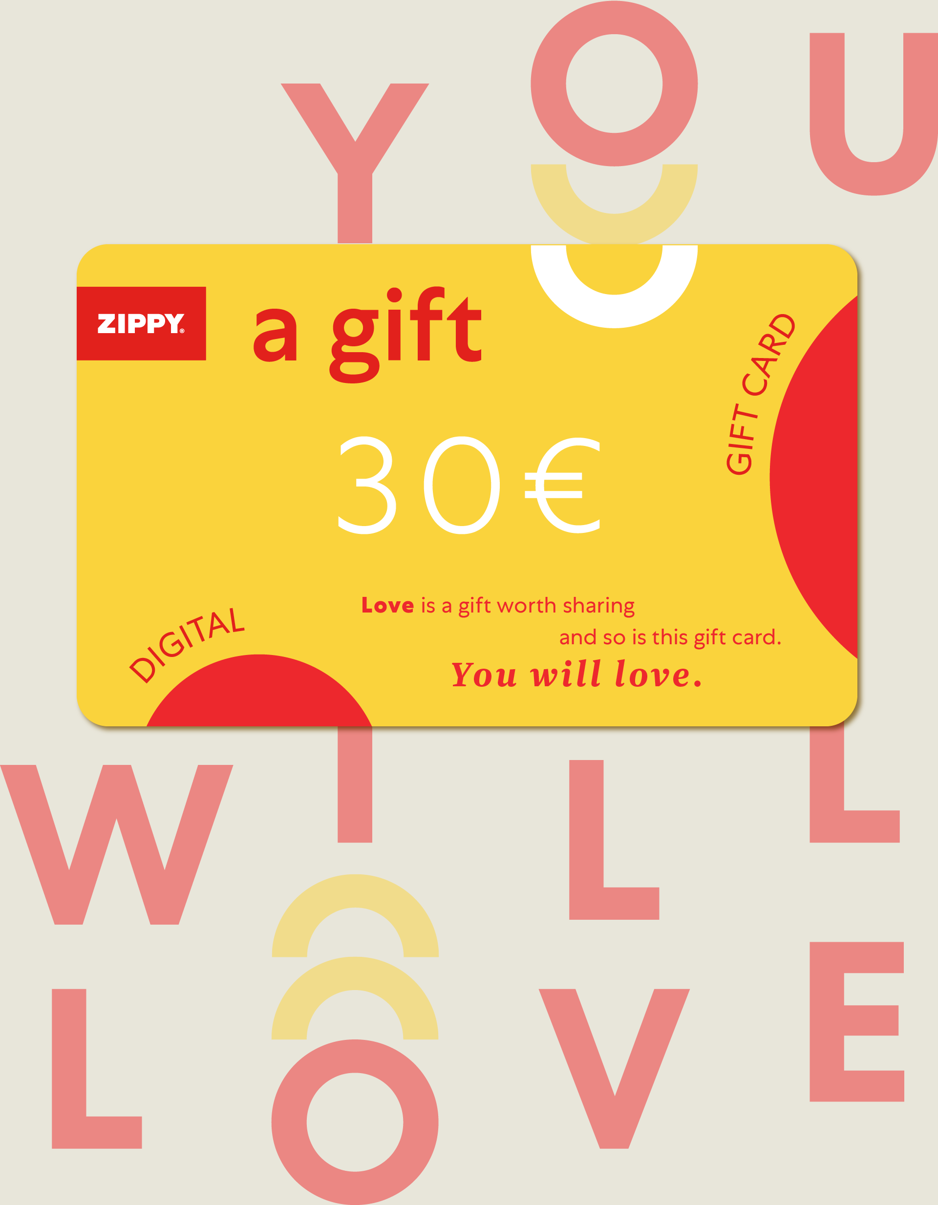 Gift Card 30€ Zippy Online
