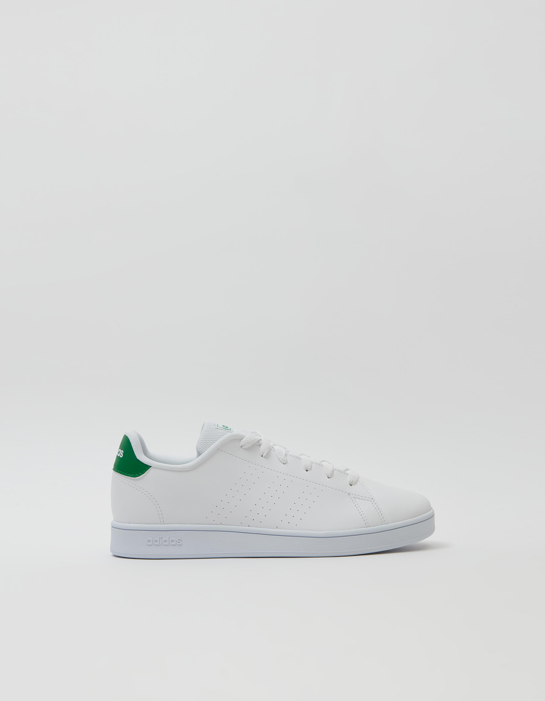 Zapatillas Adidas Advantage Blanco/Verde | Zippy