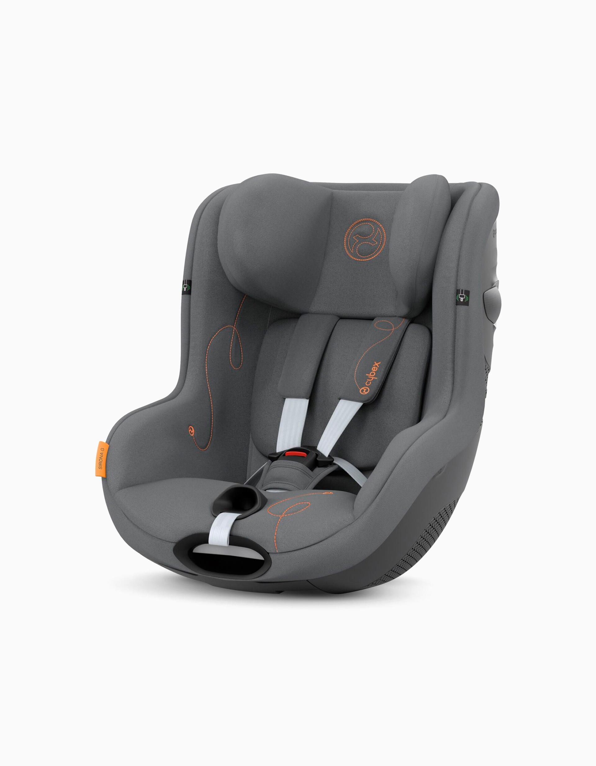 Car Seat I-Size Cybex Sirona G with Base (61-105), Lava Grey