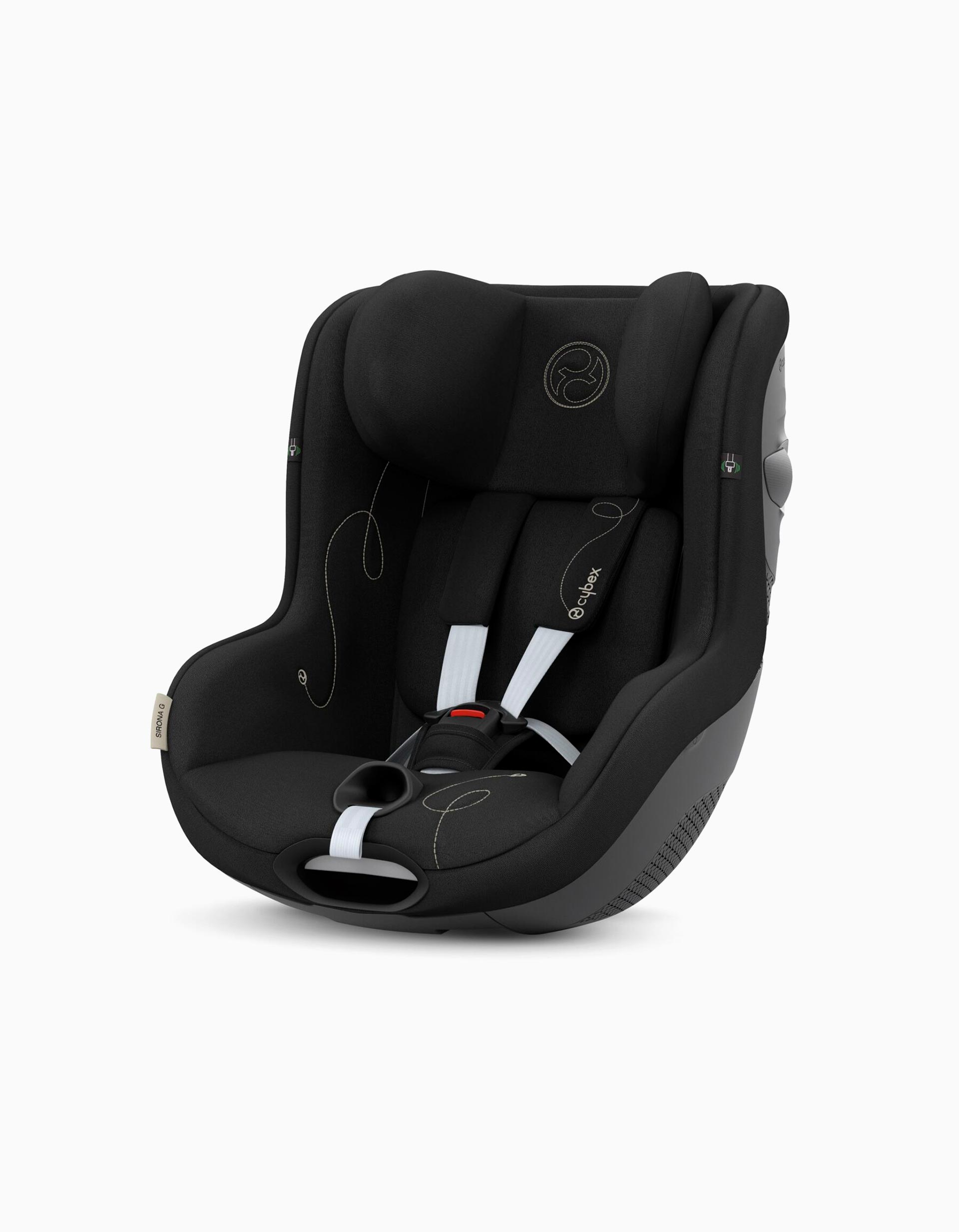 Car Seat I-Size Cybex Sirona G with Base (61-105), Moon Black