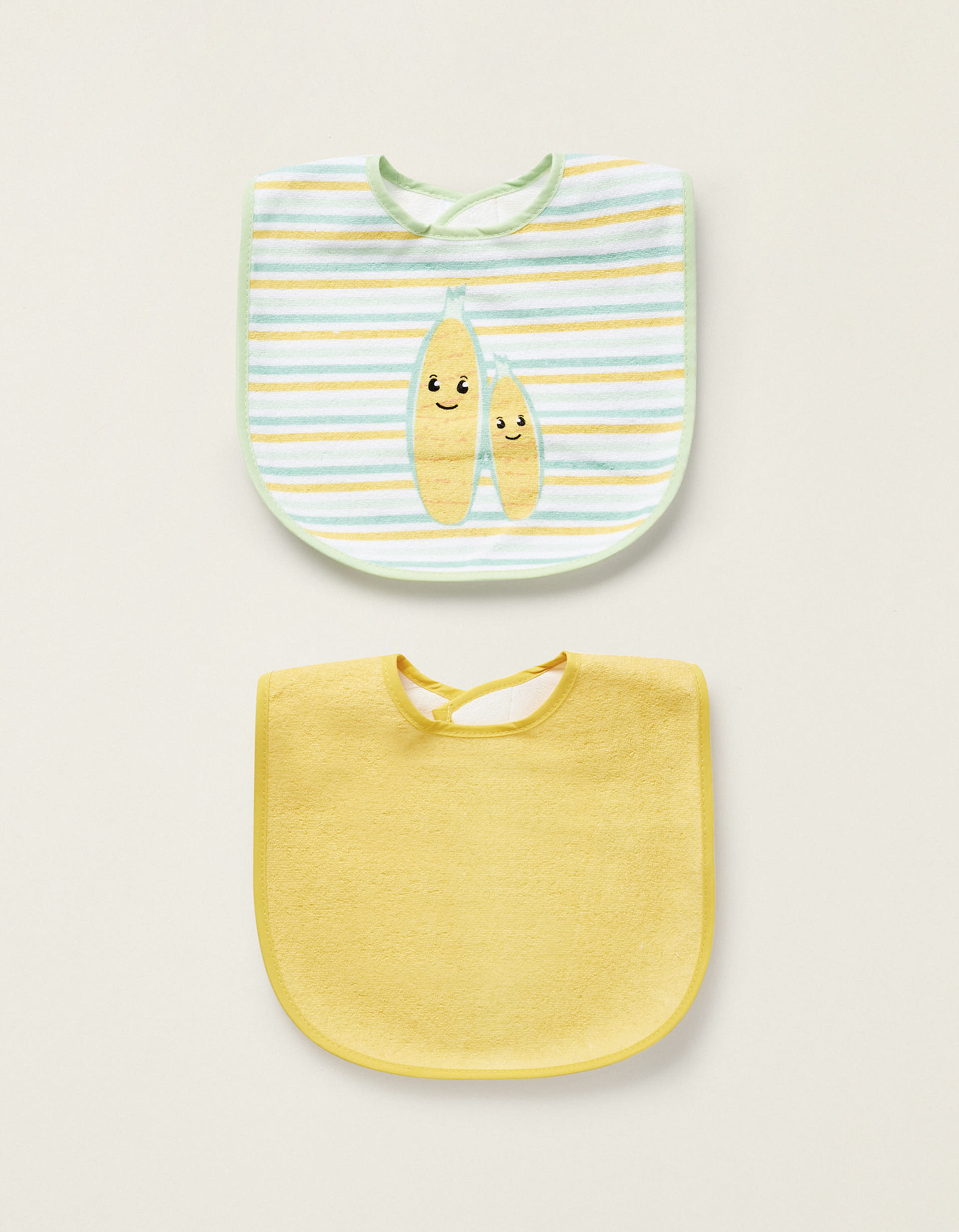 2 Babetes Amarelo/Verde ZY Baby