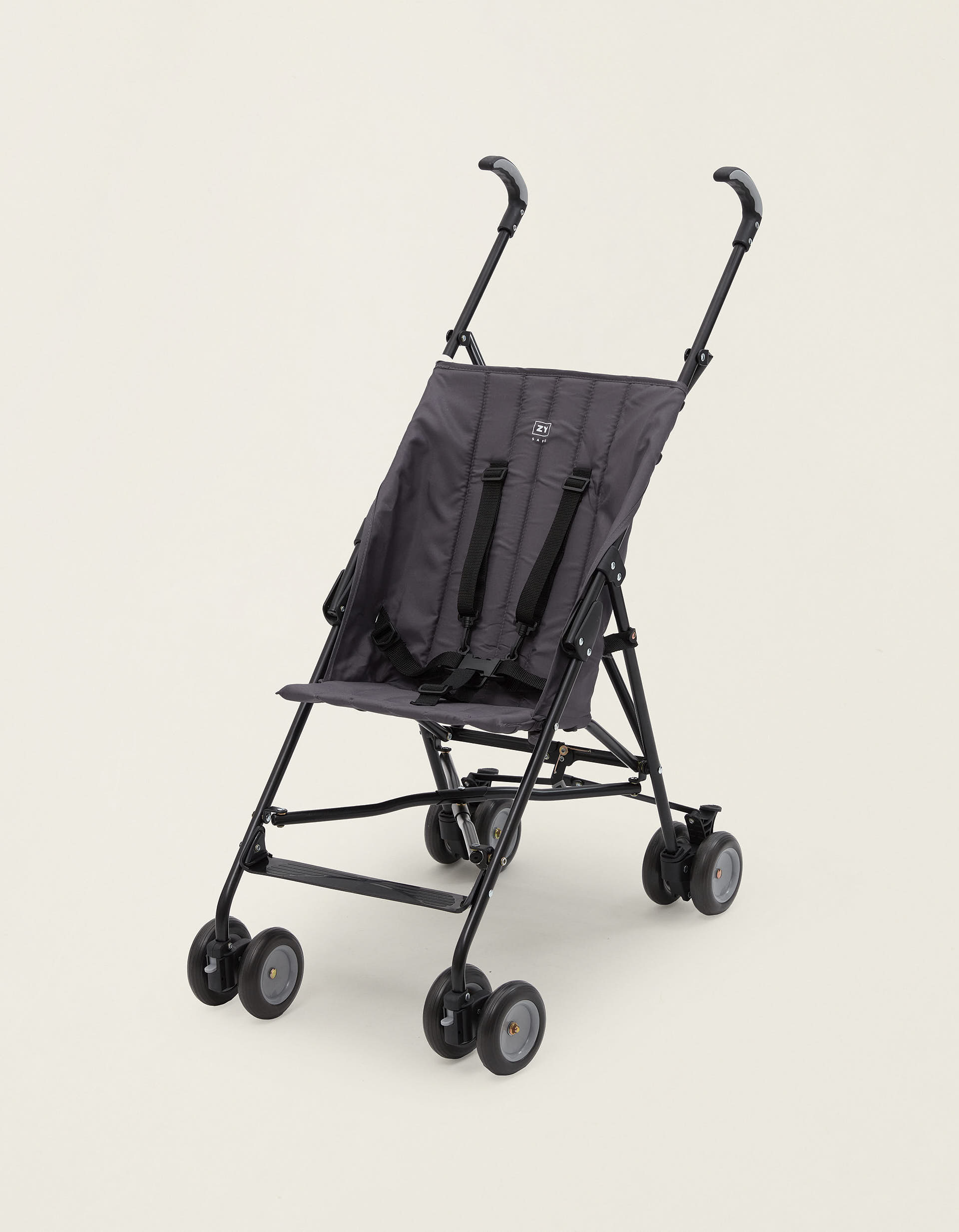 Cane Stroller ZY Safe Road 2, Grey