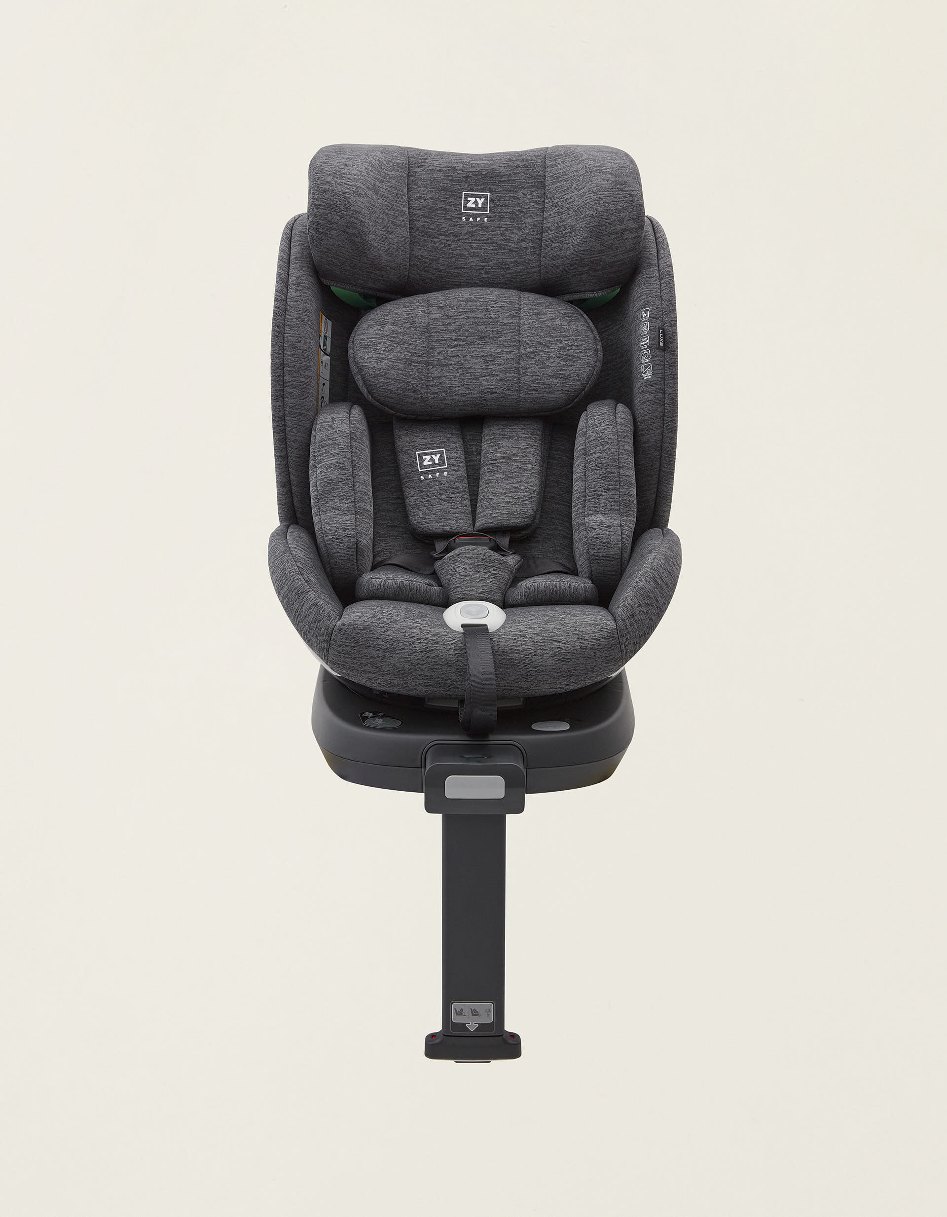 Cadeira Auto I-Size ZY Safe Luxe (40-150cm), Cinza