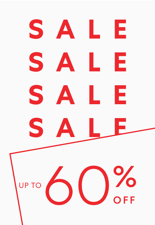 Sale -60% off